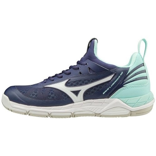 Shoes Women Multisport shoes Mizuno Wave Luminous W Turquoise, Navy blue