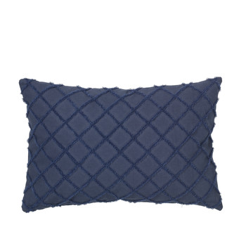 Home Cushions covers Broste Copenhagen MAGNE Blue / Night