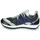 Shoes Men Low top trainers Emporio Armani BOLINNA Black / White / Blue