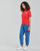 Clothing Women Short-sleeved t-shirts Champion CREWNECK T SHIRT Red