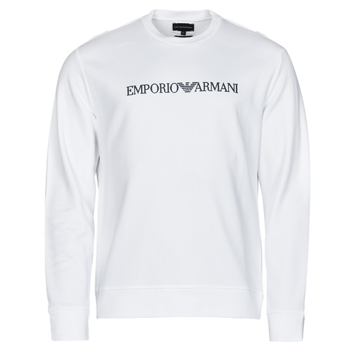 Clothing Men Sweaters Emporio Armani 8N1MR6 White