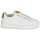 Shoes Girl Low top trainers Kappa SAN REMO White / Gold / Silver