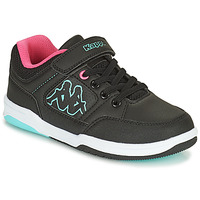 Shoes Girl Low top trainers Kappa KASH LOW EV Black / Blue / Pink