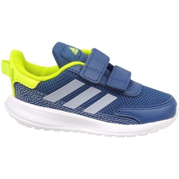 Shoes Children Low top trainers adidas Originals Tensaur Run I Blue, Celadon