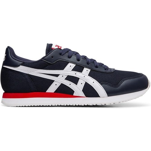 Shoes Men Low top trainers Asics Tiger Runner 400 White, Black
