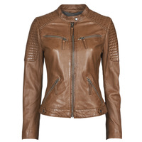 Clothing Women Leather jackets / Imitation leather Oakwood HILLS6 Cognac