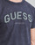 Clothing Men Short-sleeved t-shirts Guess GUESS COLLEGE CN SS TEE Marine