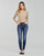 Clothing Women Skinny jeans Guess 1982 EXPOSED BUTTON Blue / Dark