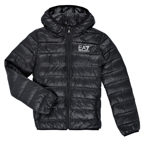 Clothing Boy Duffel coats Emporio Armani EA7 ANISTA Black