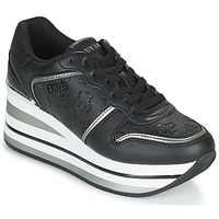 Shoes Women Low top trainers Guess HEKTOR Black