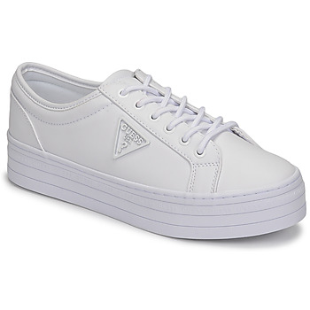 Shoes Women Low top trainers Guess BHANIA White