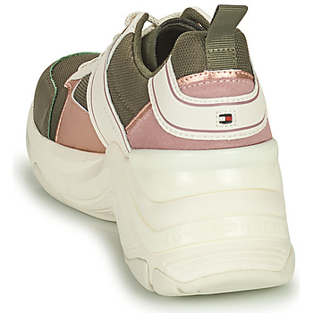 Tommy Hilfiger FASHION WEDGE SNEAKER Green / Pink