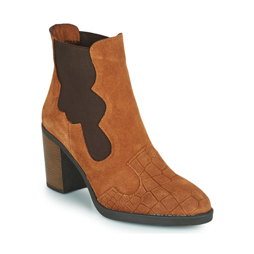 Shoes Women Ankle boots Elue par nous KOISSON Camel