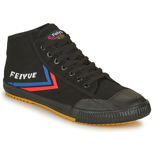 Shoes Hi top trainers Feiyue FE LO 1920 MID Black / Blue / Red