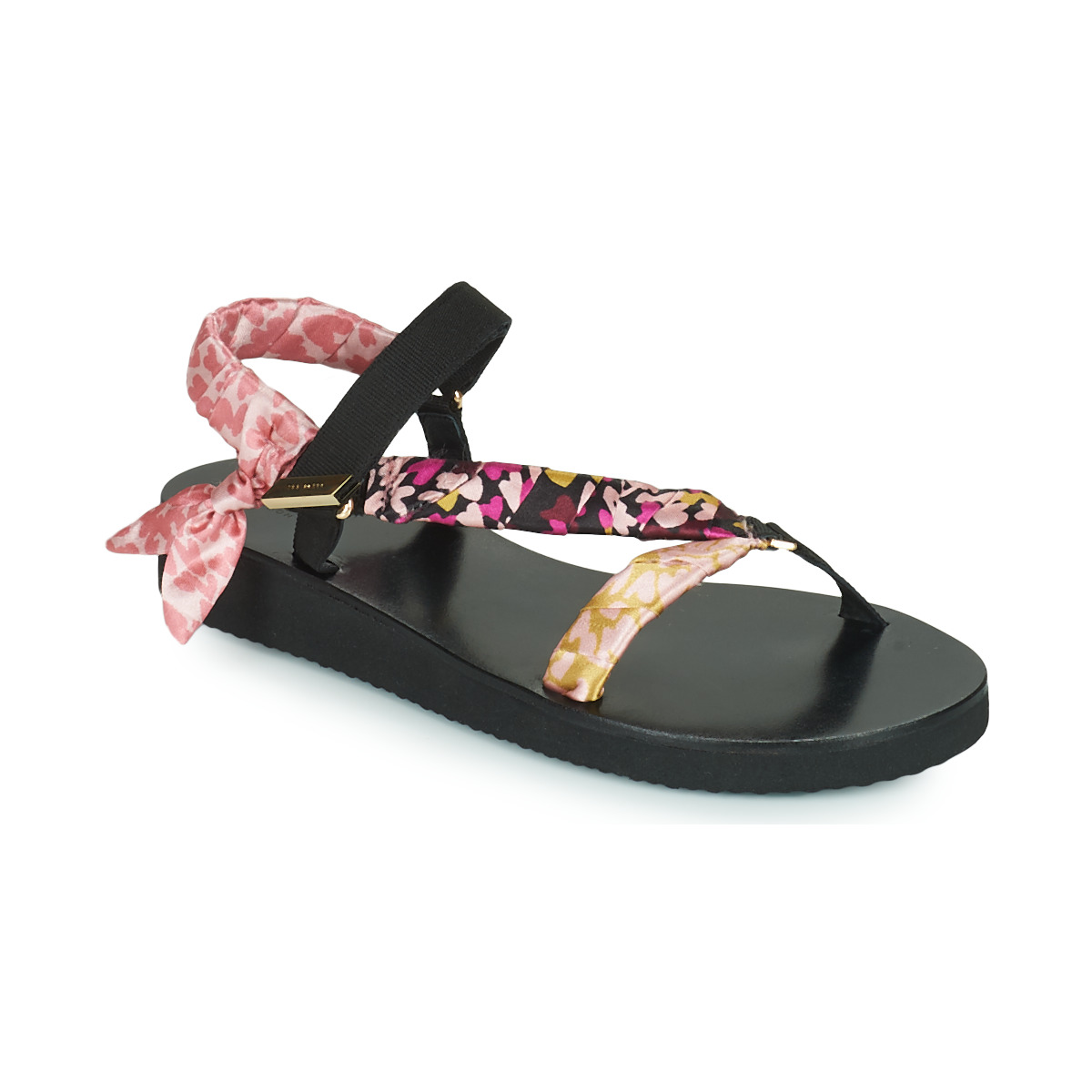 ted baker  seeyi  women's sandals in multicolour