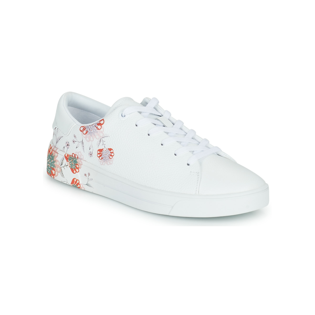 ted baker  aariah  women's shoes (trainers) in white