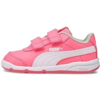 Shoes Children Low top trainers Puma Stepfleex 2 SL VE V Inf Pink, White