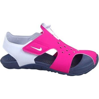 Shoes Children Sandals Nike Sunray Protect 2 Pink, White