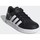 Shoes Children Low top trainers adidas Originals Breaknet C White, Black