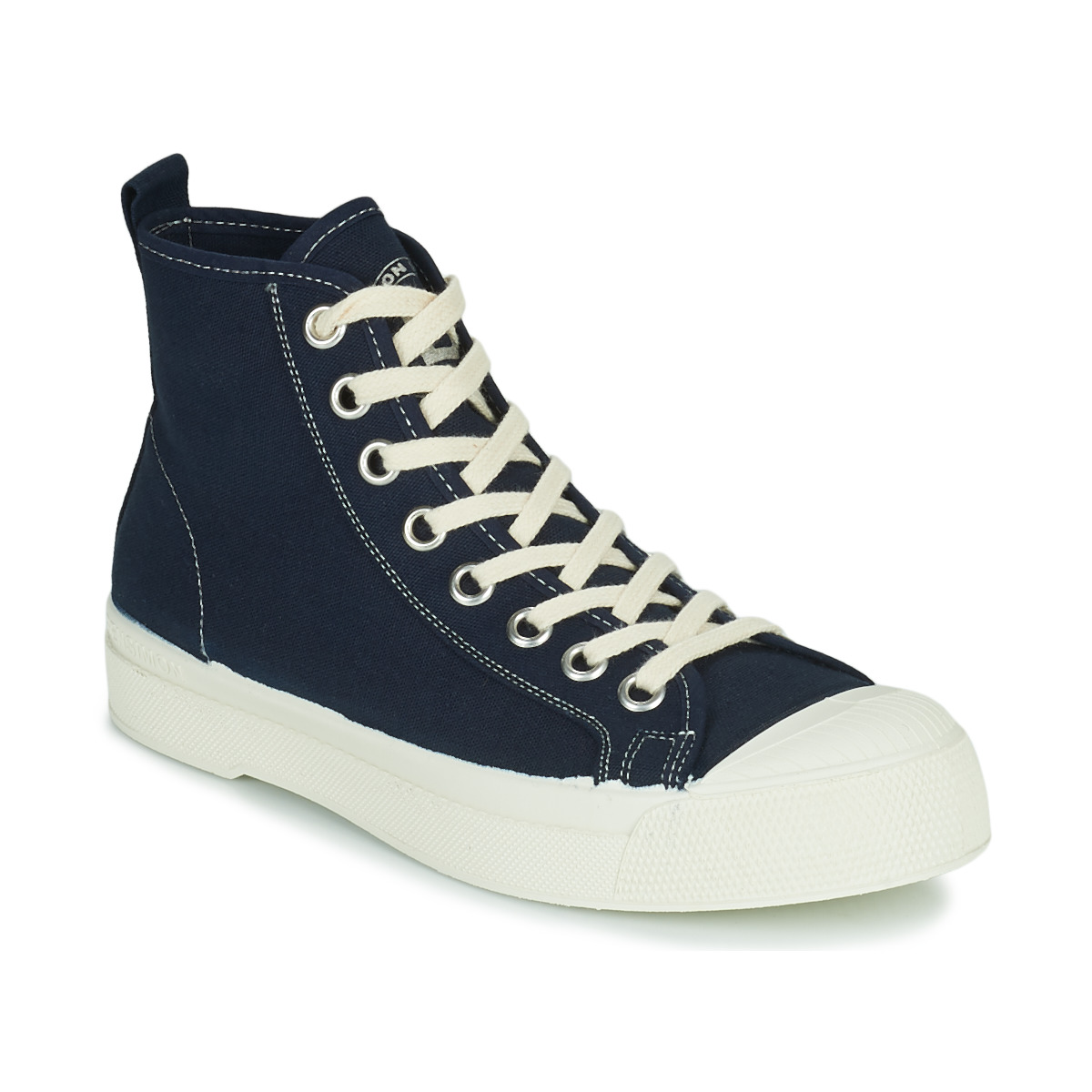 bensimon  stella b79  women's shoes (high-top trainers) in blue