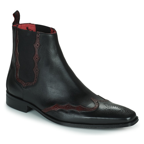 Shoes Men Mid boots Jeffery-West   black / Red
