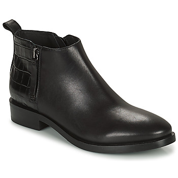 Geox  BROGUE  women's Low Ankle Boots in Black. Sizes available:3,4,5,6,7,7.5