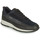 Shoes Men Low top trainers Geox DELRAY WPF Marine / Black