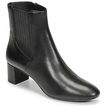 Geox  PHEBY 50  women's Low Ankle Boots in Black. Sizes available:3,4,5,6,7,7.5