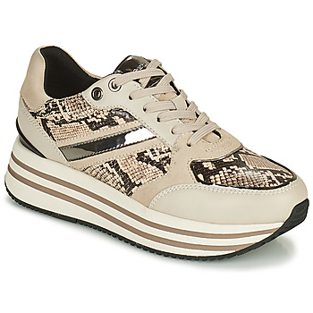 Geox  KENCY  women's Shoes (Trainers) in Beige. Sizes available:3,4,5,6,7,7.5