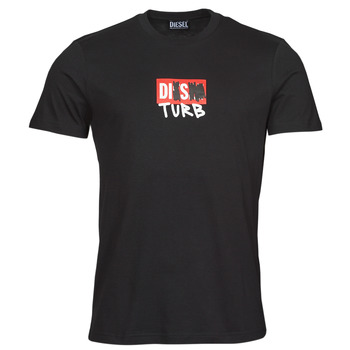 Clothing Men Short-sleeved t-shirts Diesel T-DIEGOS-B10 Black