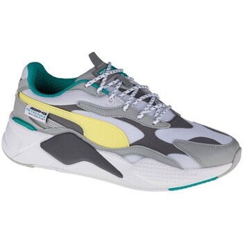 Shoes Men Low top trainers Puma Mercedes Amg Petronas RSX3 Grey, Green, Yellow