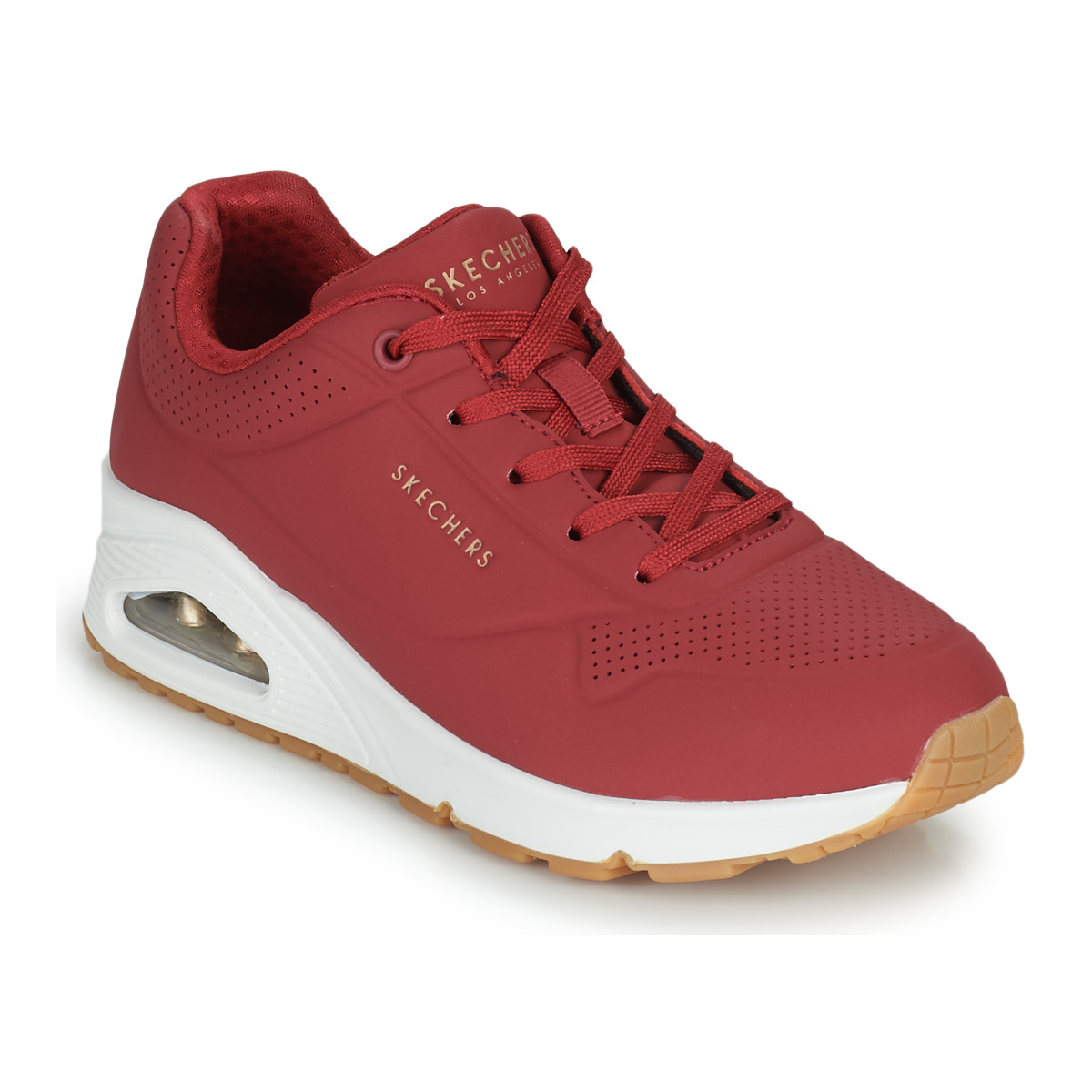 skechers stand on air red