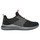 Shoes Men Low top trainers Skechers DELSON 3.0 CICADA Black / Grey