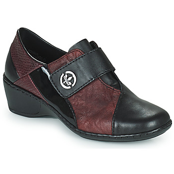 Shoes Women Shoe boots Rieker HANTAR Black / Bordeaux