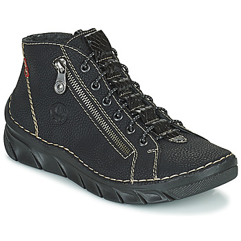 Rieker  MEMOIRA  women's Mid Boots in Black. Sizes available:3,4,5,6,7,7.5