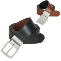 Clothes accessories Men Belts Polo Ralph Lauren Reversible Belt Gift Set Black / Brown