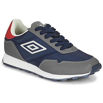 Shoes Children Low top trainers Umbro KARTS LACE Grey / Blue