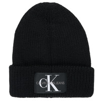 Clothes accessories Men Hats / Beanies / Bobble hats Calvin Klein Jeans MONOGRAM BEANIE WL Black