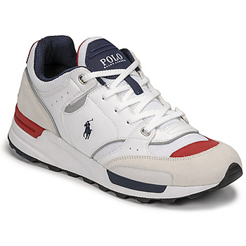 Shoes Men Low top trainers Polo Ralph Lauren TRACKSTER 200 White
