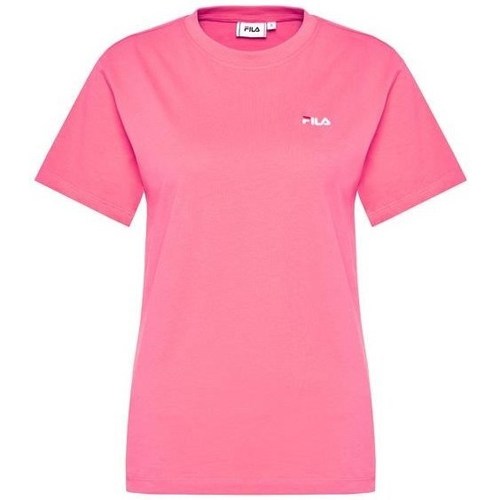 Clothing Women Short-sleeved t-shirts Fila Eara Tee W Pink