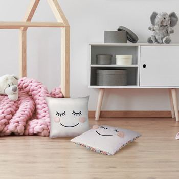 The home deco factory KIDOU White-gray-pink