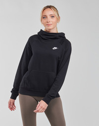 Clothing Women Sweaters Nike NIKE SPORTSWEAR ESSENTIAL Black / White