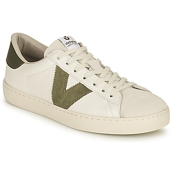 Victoria  BERLIN PIEL CONTRASTE  women's Shoes (Trainers) in White. Sizes available:3.5,4,5,5.5,6.5,7,2.5