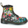 Shoes Girl Mid boots Dr. Martens 1460 J Black / Multicolour