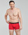 Underwear Men Boxer shorts Hom SEAN BRIEF X3 Black / Marine / Red