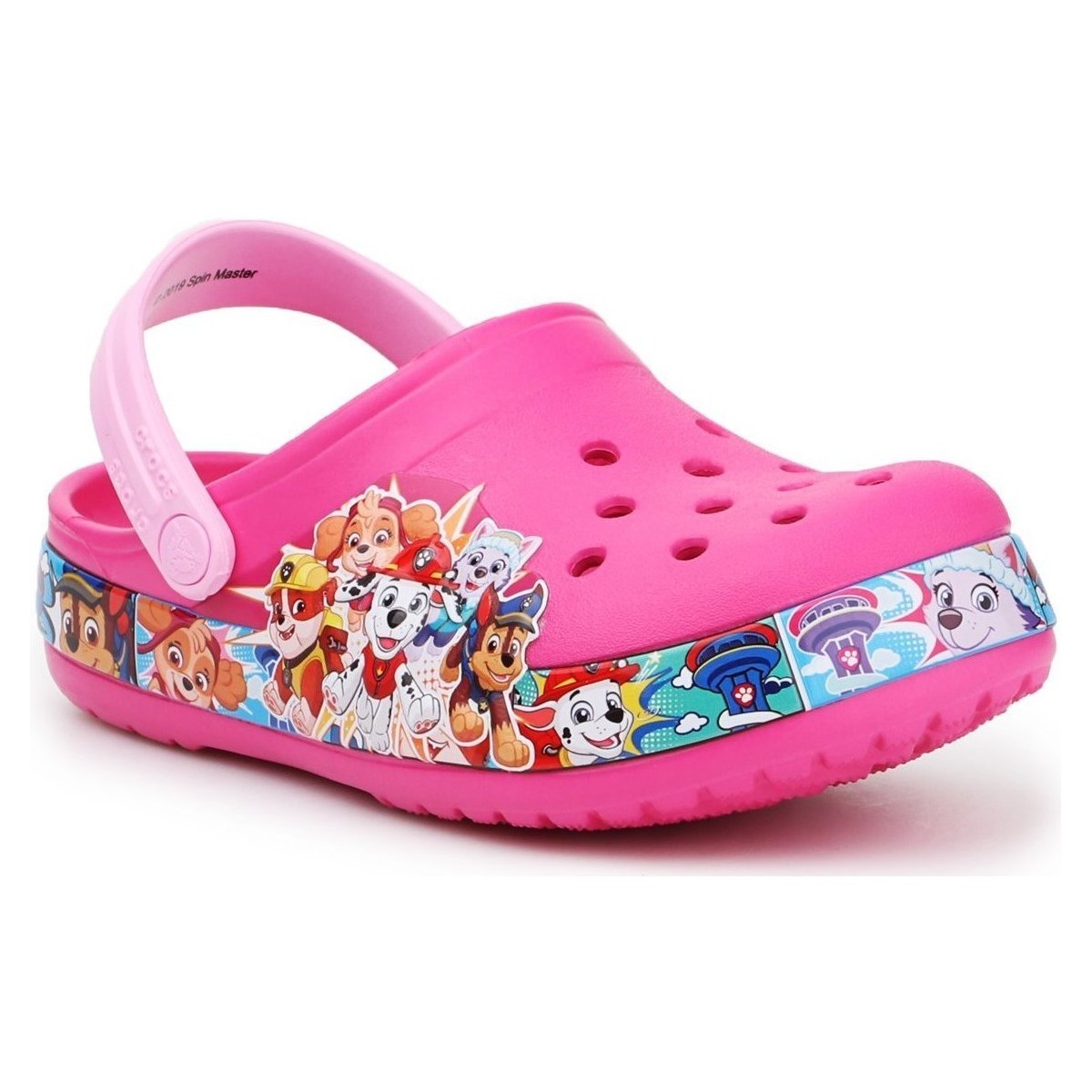 Shoes Girl Sandals Crocs FL Paw Patrol Band Clog 205509-670 Pink