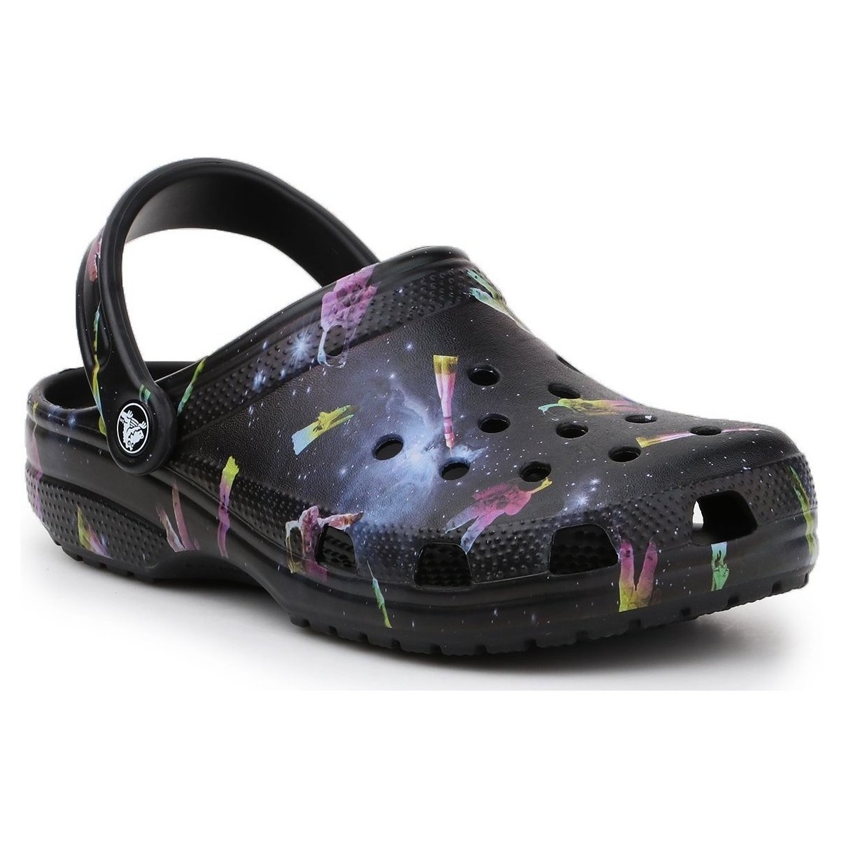 Shoes Children Sandals Crocs Classic Out Of This World II 206818-001 Black
