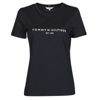 Clothing Women Short-sleeved t-shirts Tommy Hilfiger HERITAGE HILFIGER CNK RG TEE Marine