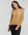 Clothing Women Jumpers Tommy Hilfiger TH FLEX HOODIE SWEATER Camel