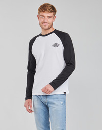 Clothing Men Long sleeved tee-shirts Dickies COLOGNE White / Black